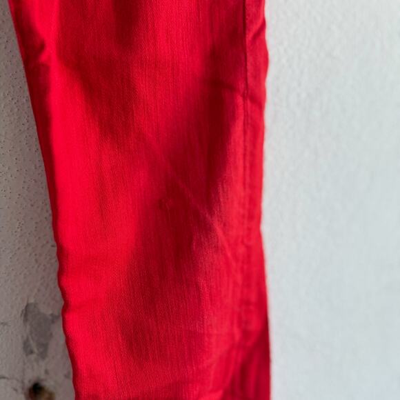 AG The Stevie Ankle Jeans – Red Straight Leg – Size 26R – Made in USA - Picture 4 of 6